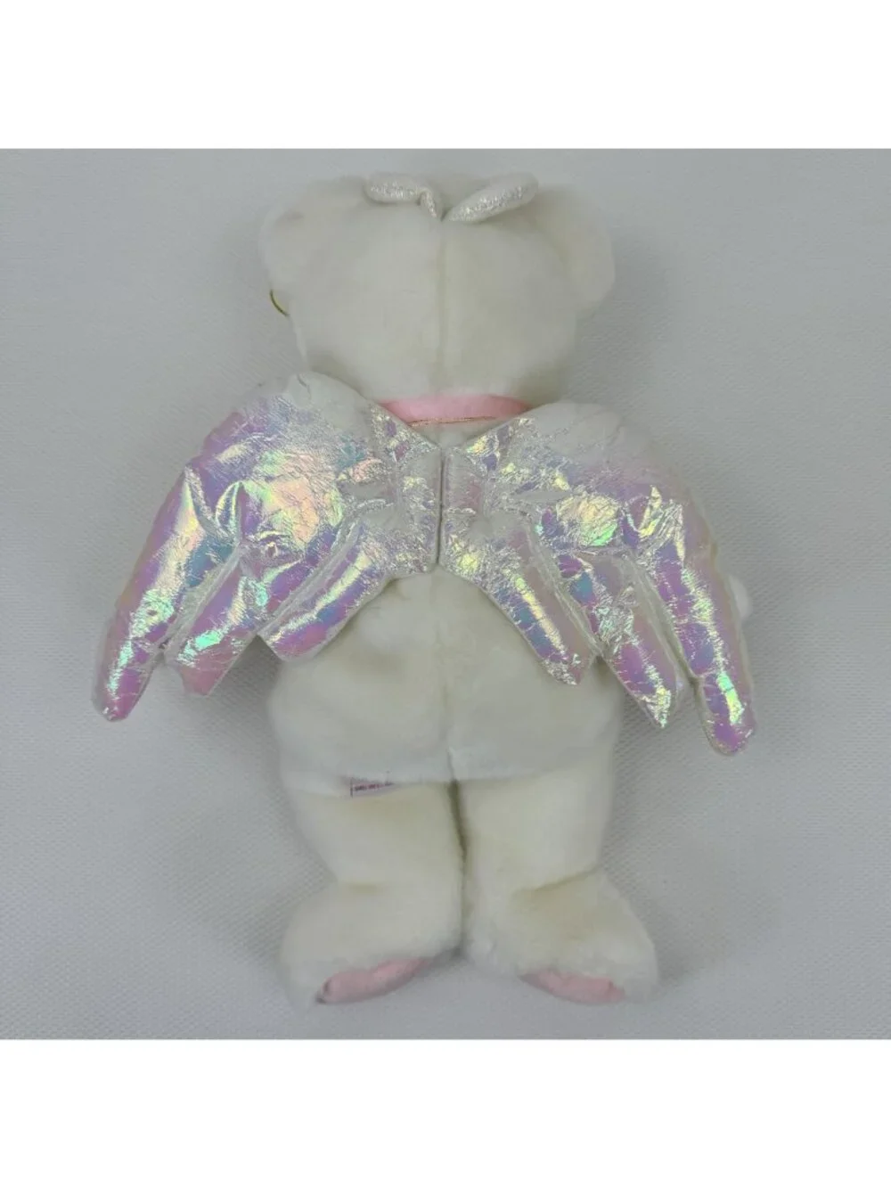Vtg 1999 Ty Beanie Original Buddy Halo Angel Bear 14